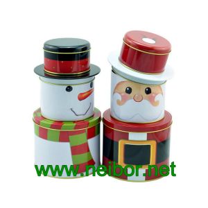 Buy cheap Christmas holiday tin box decorative tin box from wholesalers