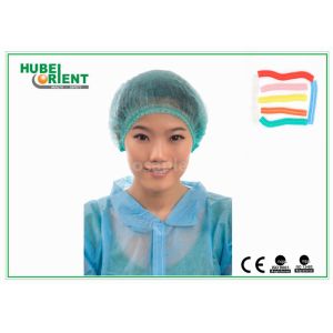 Buy cheap Double Elastic Round Disposable Mob Cap For Clean Environment from wholesalers