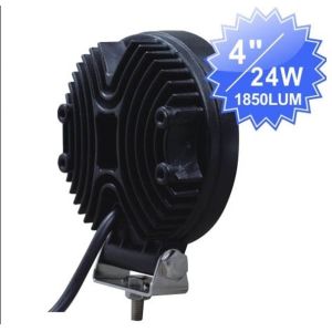 Buy cheap 24W round LED working light for jeep, driving lamp OFF ROAD ,auto lamps, LED arbeidslys,FAROS DE TRABAJO LWL01B from wholesalers