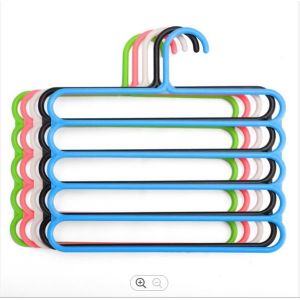 Buy cheap PPT Thick Plastic Hangers 5 Layers Multi Layer Clothes Hanger from wholesalers