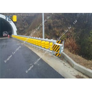 High Security Rolling Guardrail Barrier Impact Resistance Eco Friendly