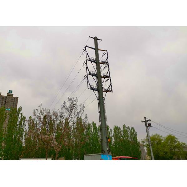 Quality Hot Dip Galvanized Electrical Tranmsmission Tower ,Tubular Transmission Steel Tower for sale