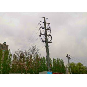 Buy cheap Hot Dip Galvanized Electrical Tranmsmission Tower ,Tubular Transmission Steel Tower from wholesalers