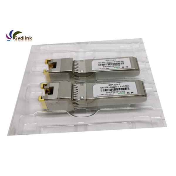 Quality 30m 10GBASE-T Copper SFP+ RJ45 Transceiver for sale