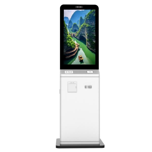 Buy cheap All-in-One Capacitive Touch Query Machine with Responsive Multi-Touch Advanced Facial Recognition and FHD Resolution Interactive Display from wholesalers