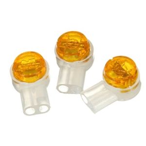 Buy cheap Polycarbonate UY2 Electronic Wire Splicing Connector Single Double Pin from wholesalers