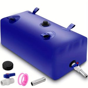 Buy cheap Large Capacity Portable Water Tank Containers, Bladder Tank For Drought Resistance, Fire Prevention, Emergency Water, Agricultural Irrigation Outdoor (110L/29Gal, Blue) from wholesalers