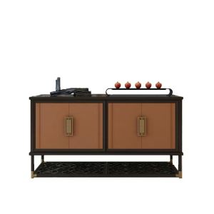 Buy cheap Solid Wood Luxury Sideboard Cabinets Custom Sideboard Storage Cabinet from wholesalers