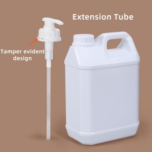 Liquid Detergent Container One Liter 5L Plastic Jerry Can F-Style Jugs With Pump