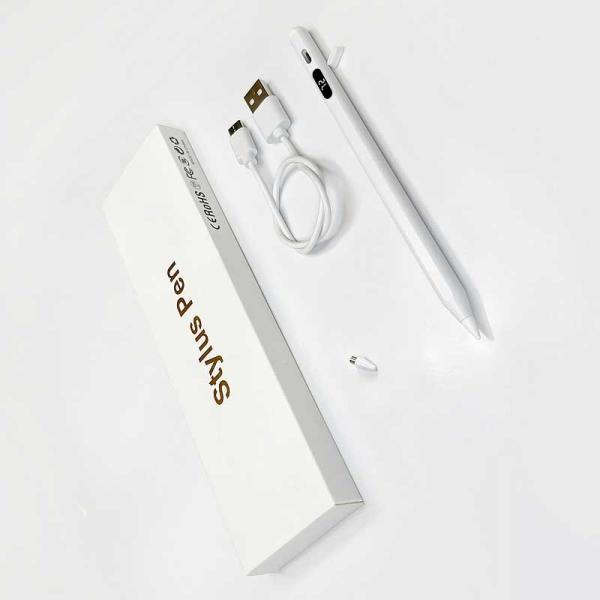 Quality No Delay White Stylus Pen Megnetic Absortion Precise Stroke Easy To Use for sale