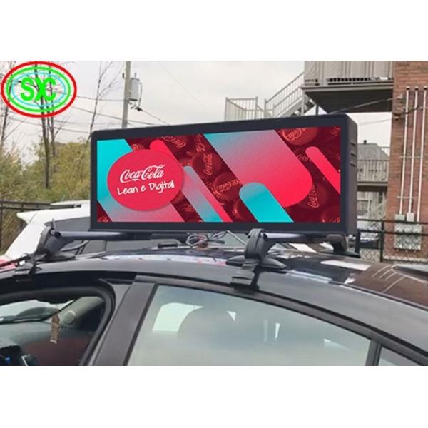 Buy cheap 320*106dot Screen Resolution Car LED Sign Display with 3mm Pitch Size and Asynchronous Control Drive Mode from wholesalers