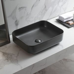Buy cheap Rectangular Sanitary Ware Basin Countertop Ceramic Washing Basin from wholesalers