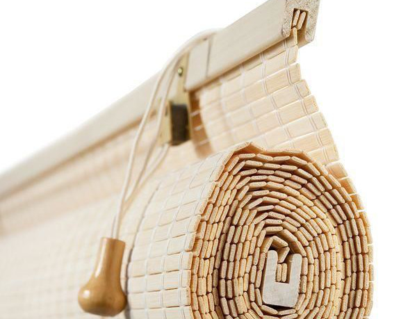 Buy cheap Roman Style Bamboo Vertical Blinds Moth Proof Without Chemical Treatment from wholesalers