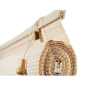 Buy cheap Roman Style Bamboo Vertical Blinds Moth Proof Without Chemical Treatment from wholesalers