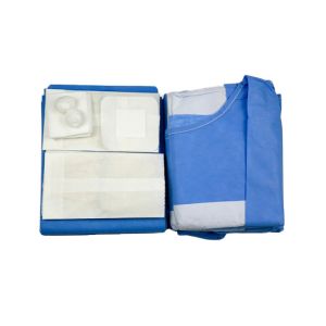 Buy cheap Disposable Sterile Surgical Cardiovascular Pack Drape Kit SMS PP from wholesalers