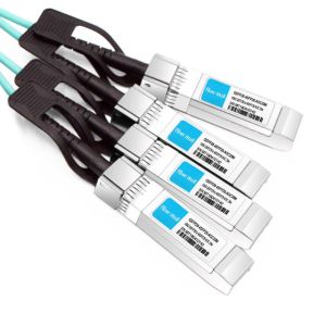 Juniper JNP-100G-4X25G-AOC20M Compatible 20m (66ft) 100G QSFP+ to Four 25G SFP28