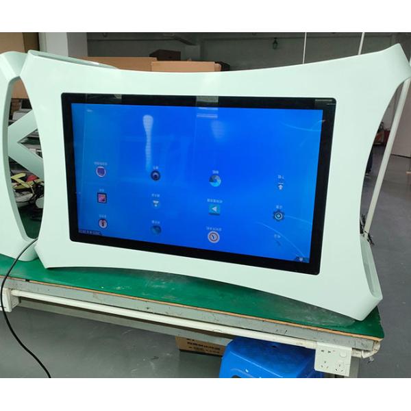 55 '' Digital Touch Screen Table LCD Table With Customized Color Bar LCD Design