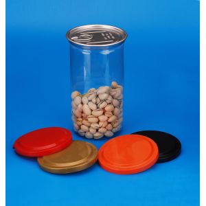 Buy cheap Large Capacity PET Plastic Jars 83 . 3MM Caliber 85 * 151MM Diameter from wholesalers
