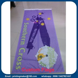 Buy cheap Custom 110 G Knitted Polyester Fabric Advertising Flags from wholesalers