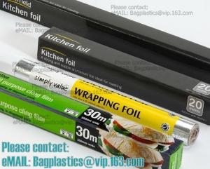 China Eco Friendly Household 11micron Hamburger Wrapping Aluminium Foil Roll For Food Packaging Wrapping Foils, Embossed Alumi on sale