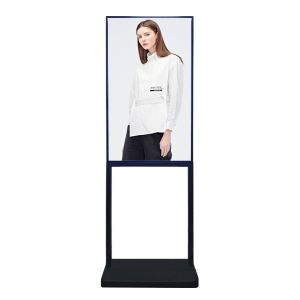 Buy cheap 43" Vertical Android Digital Signage Kiosk - Floor-Standing Touch Screen Display with WiFi from wholesalers