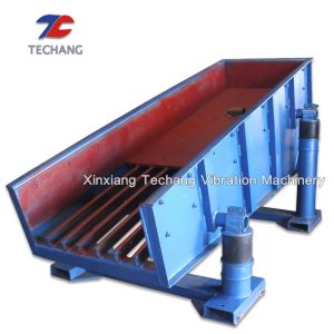 Buy cheap High Efficiency Vibratory Feeder With Adjustable Angle Rubber Springs from wholesalers