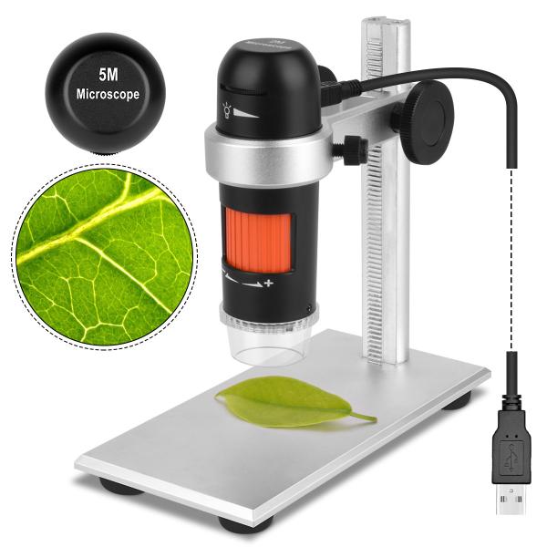 ODM USB Digital Microscope Usb Plug And Play PC Software Polarizer 5MP For
