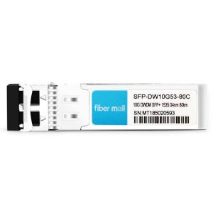 Buy cheap Cisco DWDM-SFP10G-35.04 Compatible 10G DWDM SFP+ C53 100GHz 1535.04nm 80km LC SMF DDM Transceiver Module from wholesalers