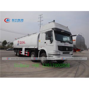 Buy cheap Sinotruk Howo 8X4 336HP 24cbm 30cbm Fuel Tanker Truck from wholesalers