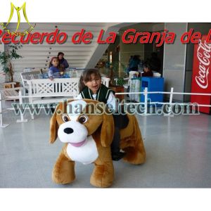 Hansel stuffed animal ride electronic toys ride with coin