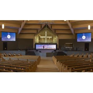 1000bits Stage Background LED Screen Multipurpose Aluminum Material