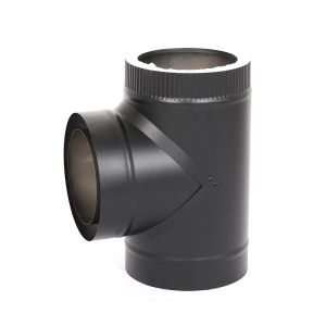 Buy cheap Customized Black Chimney Pipe Rain Cap Spigot Locking Connection 1mm Thick from wholesalers