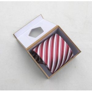 Buy cheap Square shape custom printed luxury paper packaging necktie gift box with window and color customized product
