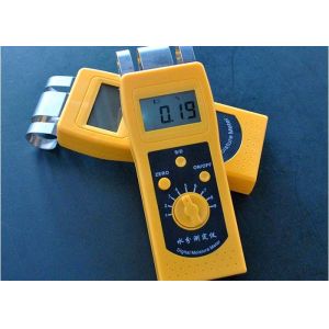 Buy cheap Portable Textile Moisture Meter Pin Type With 4 Digital LCD Display from wholesalers