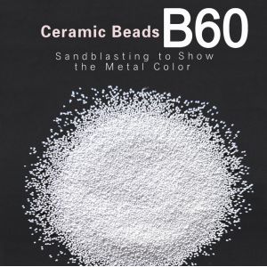 China Zirconia Ceramic Beads Blasting B60 Easy Cleaning After Sandblasting on sale