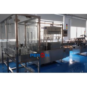 Buy cheap PW-WGX515 Aseptic Filling Capping Machine Plastic Bottle Blood Serum from wholesalers