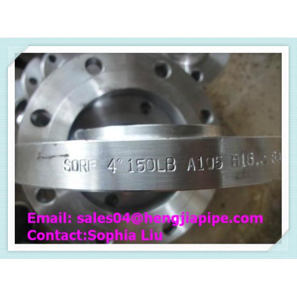 Buy cheap 4'' 150LB Slip-on RF FLANGES from wholesalers