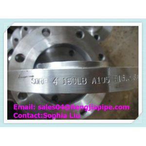 Buy cheap 4'' 150LB Slip-on RF FLANGES from wholesalers
