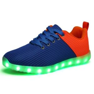 Buy cheap Endurable Rechargeable LED Sneakers Electronics Light Up Shoes With Led Lamp from wholesalers