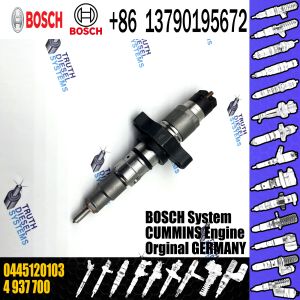 Buy cheap Common rail injector diesel pump nozzle assembly 0445 120 103 0445120103 for ISB ISBe ETC ETH diesel fuel engine parts from wholesalers