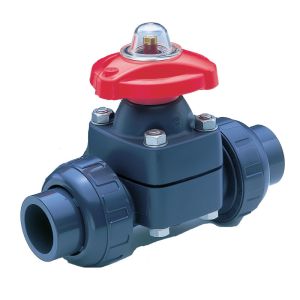Buy cheap Lightweight Industrial Diaphragm Valve Alkali Resistant With UPVC Socket from wholesalers