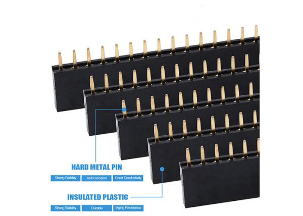 Buy cheap Straight Single Row PCB Board Female Pin Header Strip Starter Kit For Arduino 120pcs from wholesalers