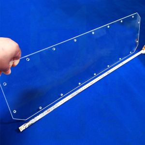 Buy cheap High Light Transmittance Factory Custom Laser Perforated Quartz Glass Sheet Fused Quartz from wholesalers