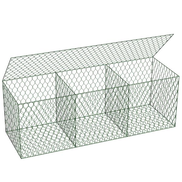Buy cheap Iron Wire Mesh Metal Gabion Cages Galvanized / Pvc Coated 3mx1mx1m from wholesalers