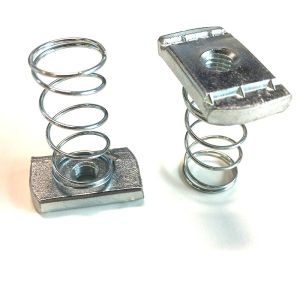 Stainless Steel Spring Channel Nuts Precision Machined Galvanized/Zinc/Nickel