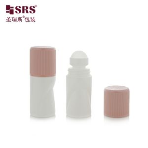 Buy cheap RPPB1-50ML Unique Shape Empty Wholesale Customization Color Matte Riibbed CRC Child Resistant Cap Roll On Bottle For Antiperspirant from wholesalers