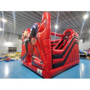 Digital Printing Inflatable Bounce House With Slides Miraculous Ladybug