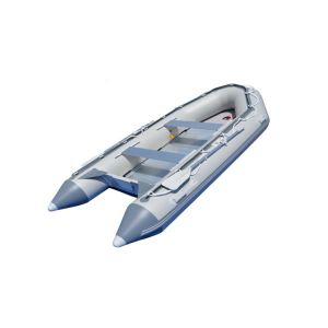 Buy cheap 0.9 PVC Tarpaulin Rubber White Inflatable Fishing Boats 6P Environmental Friendly from wholesalers