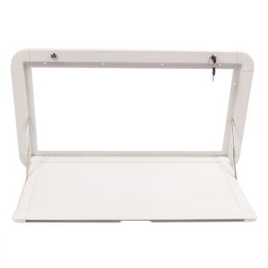 Buy cheap HWHongRV RV foldable picnic table campervan outside surface wall mounted dining table made of Aluminium alloy from wholesalers