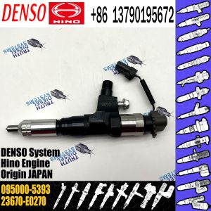 Buy cheap Diesel Engine Parts Fuel Injector 23670-E0270 Common Rail Injector 095000-5393 23670E0270 from wholesalers
